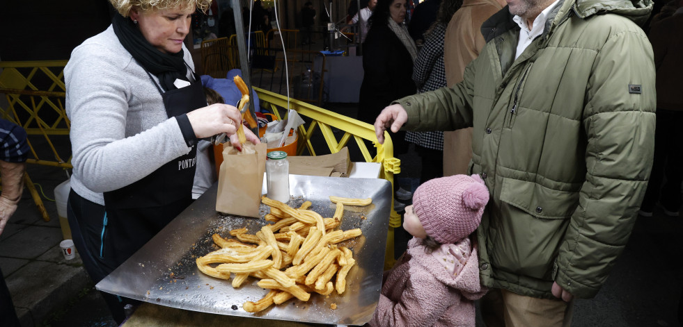 Pontecesures repartirá 30.000 raciones para consolidar la Festa do Churro en el mes de enero