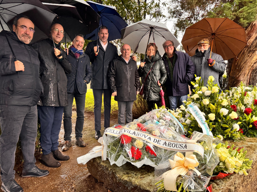 La cultura y la política vuelven a honrar a Valle-Inclán en el 89 aniversario de su muerte