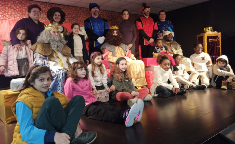 La recepción inclusiva de los Reyes Magos de BarbanTEA resultó ser la más emotiva de todo O Barbanza