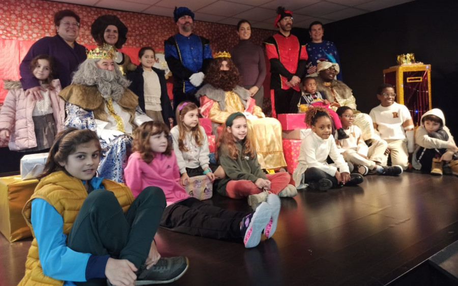 La recepción inclusiva de los Reyes Magos de BarbanTEA resultó ser la más emotiva de todo O Barbanza
