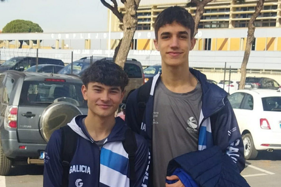 Yago Rey y Mauro Caneda regresan a casa con un séptimo puesto en brazos