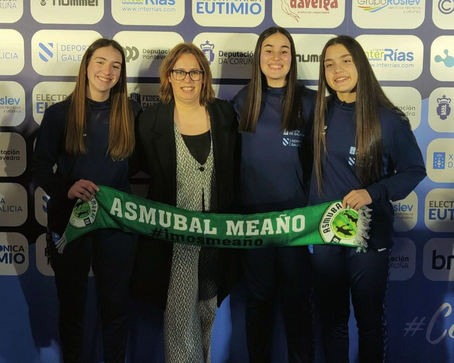 Alba Domínguez, Raquel Muñiz y Paloma González regresan del nacional