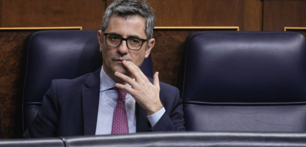 Bolaños reta a los senadores del PP a mostrar sus wasaps en los que opinan sobre Feijóo