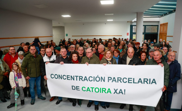 Catoira se planta por la parcelaria: “Ou nos facemos valer ou terannos empantanados”