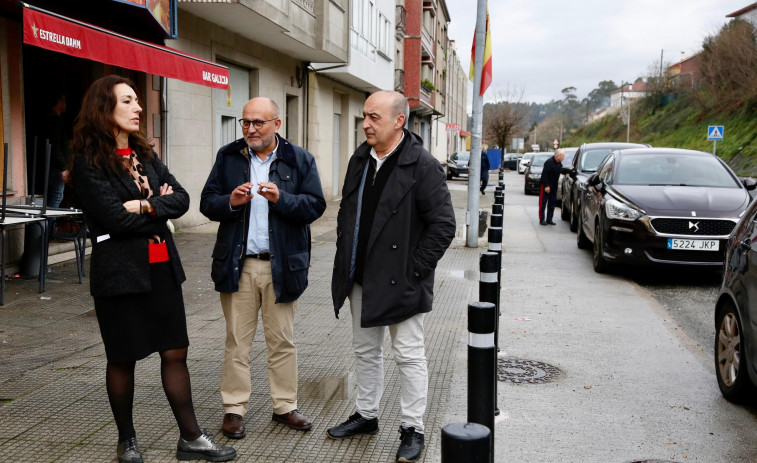 Pontecesures apuesta por conjugar la seguridad vial con la dotación de aparcamientos en la N-550