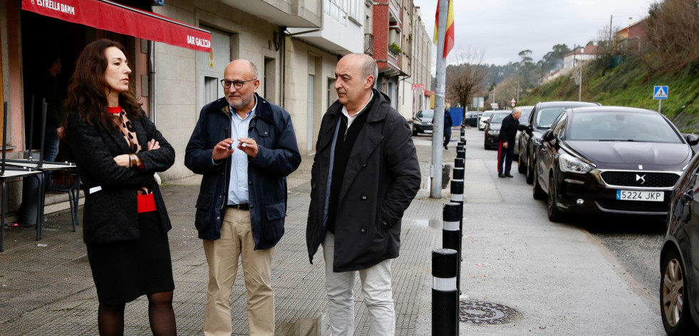 Pontecesures apuesta por conjugar la seguridad vial con la dotación de aparcamientos en la N-550