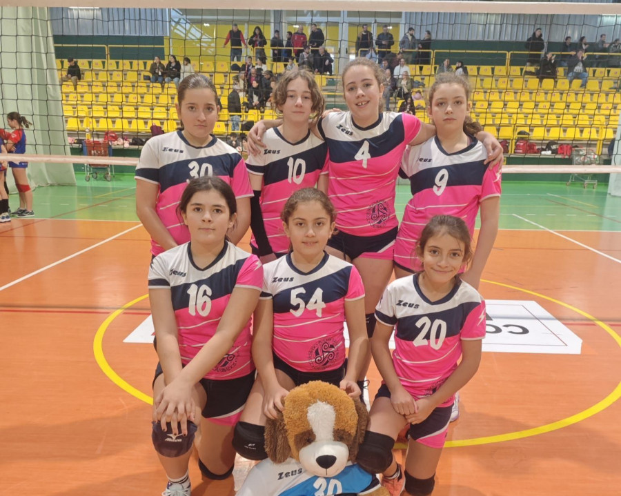 Las alevines del XAV de Cambados se mantienen terceras
