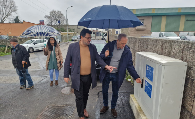 El polígono de A Pedreira amplía su red de alumbrado tras una inversión de 41.000 euros