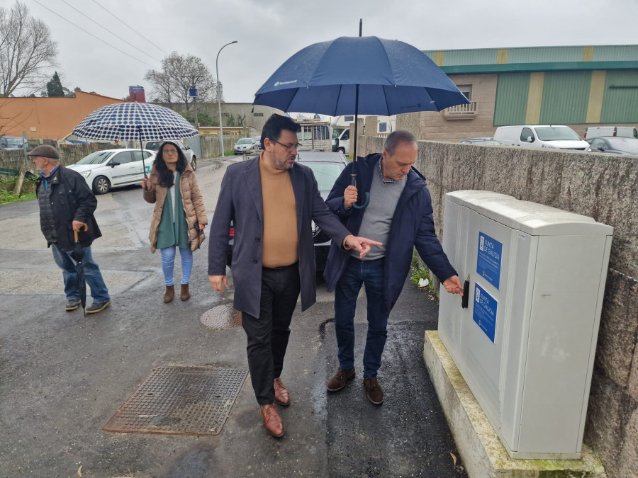 El polígono de A Pedreira amplía su red de alumbrado tras una inversión de 41.000 euros