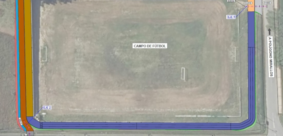 Moraña impulsa la construcción de una pista de atletismo con una inversión de 150.000 euros