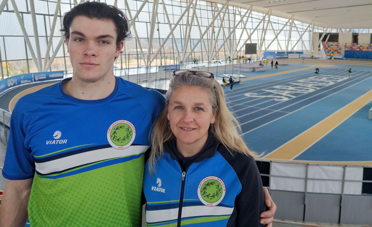 Xoel Otero se queda a las puertas de la medalla en el nacional de Sabadell