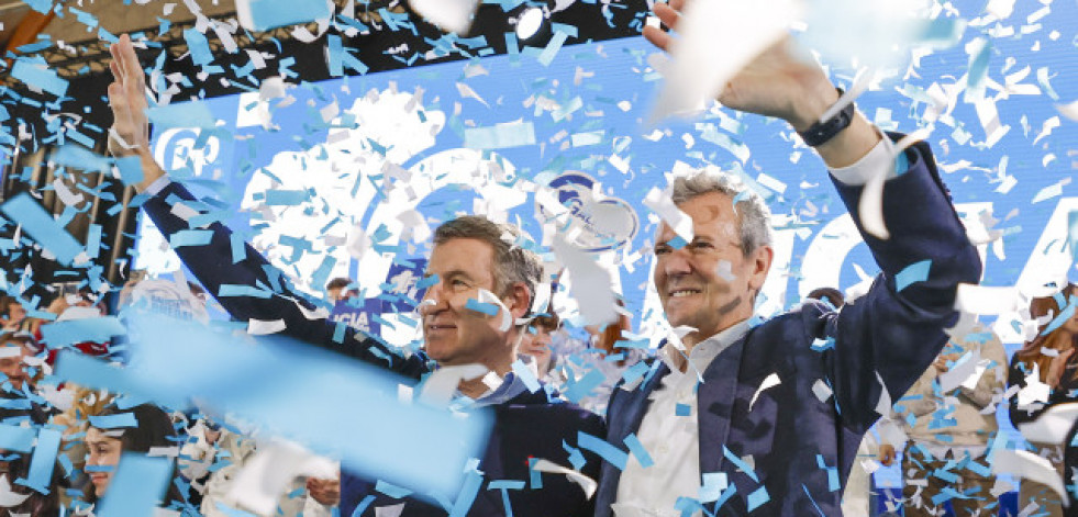 Cumpleaños de Rueda con Feijóo, mucho pop latino y el espontáneo de los mítines del PP