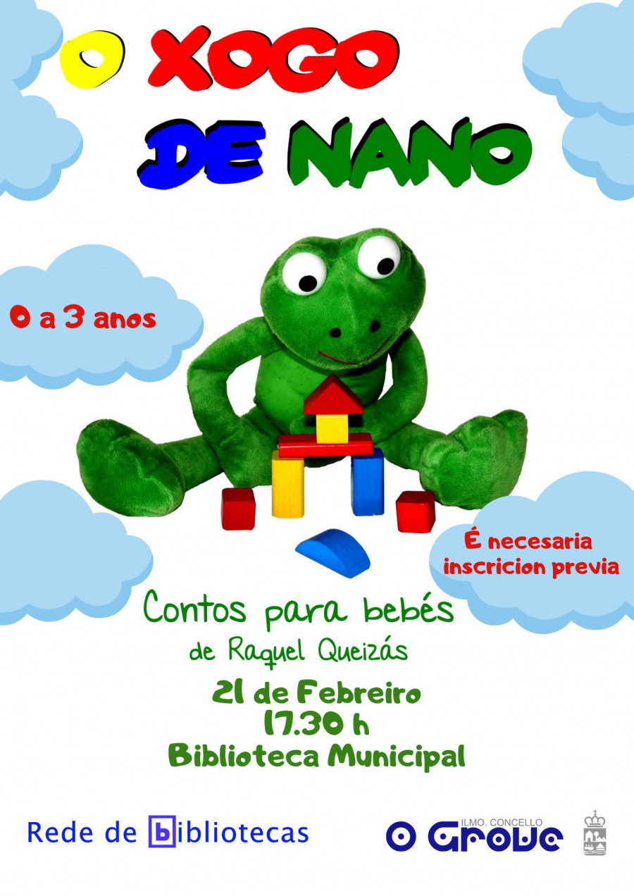 Cultura de O Grove organiza una sesión de cuentos para bebés de la mano de Raquel Queizás en la biblioteca