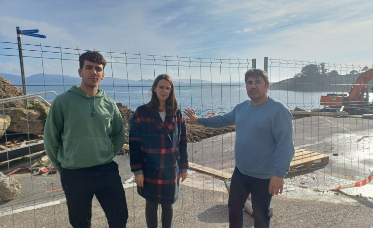 El BNG de Sanxenxo pide a Patrimonio los permisos para las obras del mirador de A Peixeira