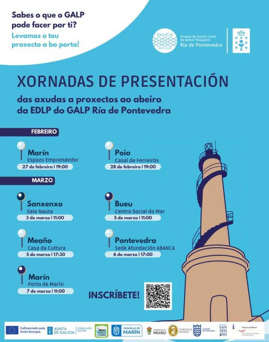 El GALP Ría de Pontevedra organiza una charla en Sanxenxo para presentar la nueva línea de ayudas