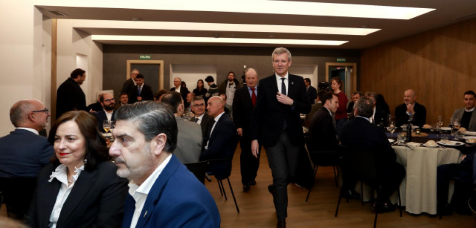 Rueda respalda al sector empresarial como impulso de una Galicia competitiva e innovadora