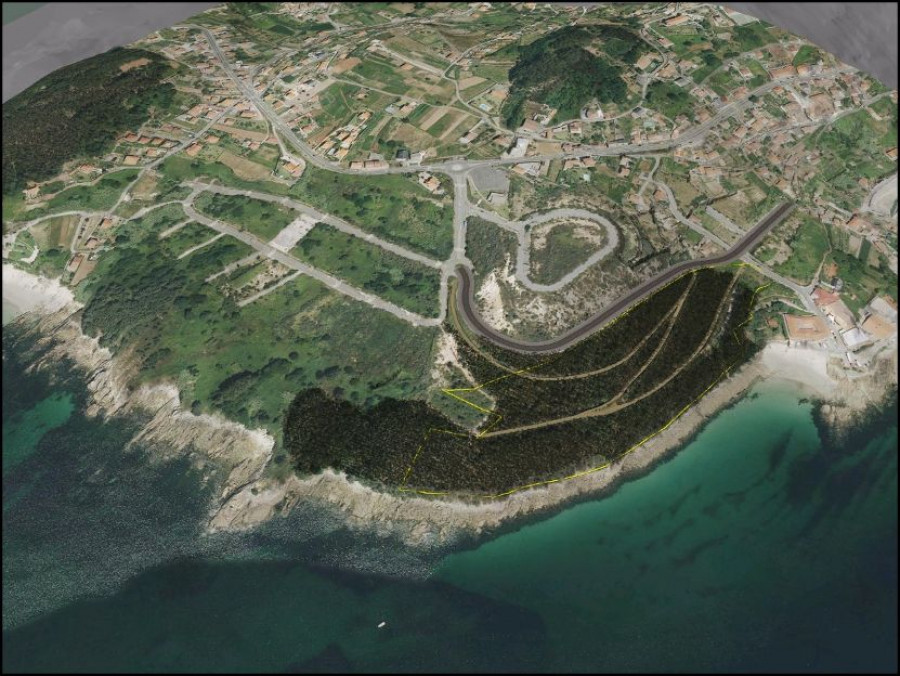 Las playas de Area de Agra y la de Pampaído serán conectadas mediante una senda litoral