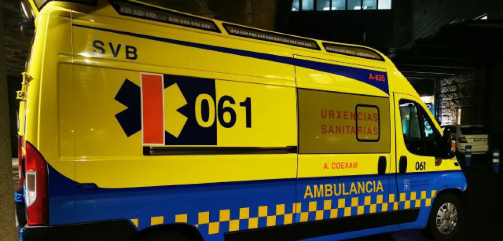 Heridas varias personas tras ceder un muro en un campo de fútbol de Gondomar