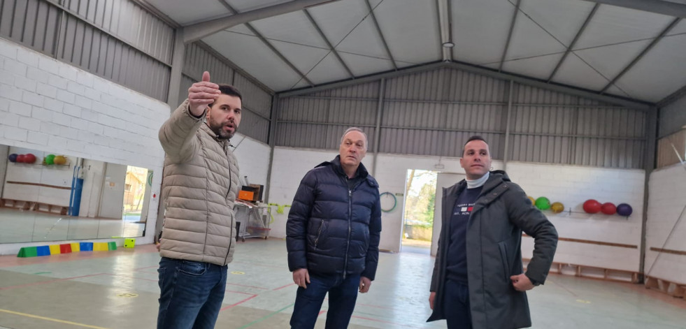 La Xunta culmina los trabajos de sustitución de la cubierta del gimnasio del CPI Santa Lucía