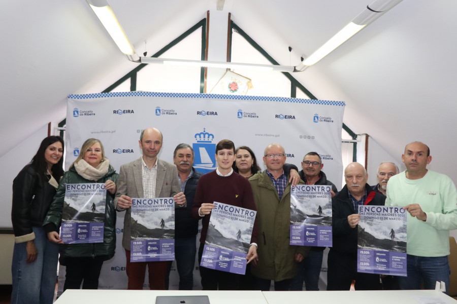 El Encontro das Persoas Maiores de Ribeira reunirá a unas 900 personas