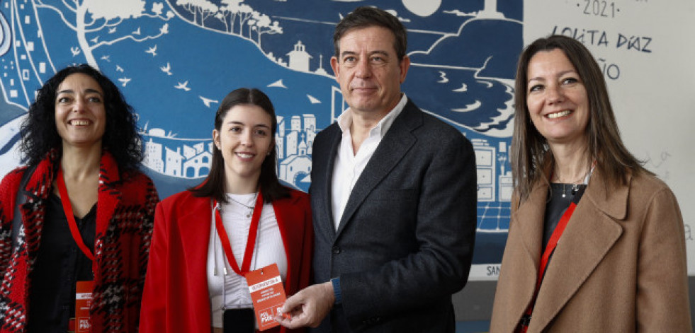 Lara Méndez, secretaria de Organización del PSdeG en la nueva Ejecutiva de Besteiro, que es paritaria
