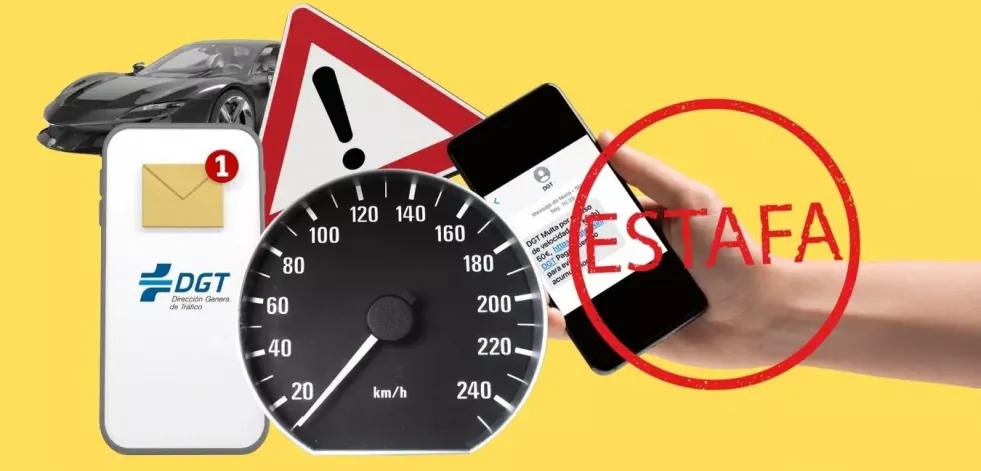 Aviso de nuevo fraude que suplanta a la DGT: esta multa por SMS no es real