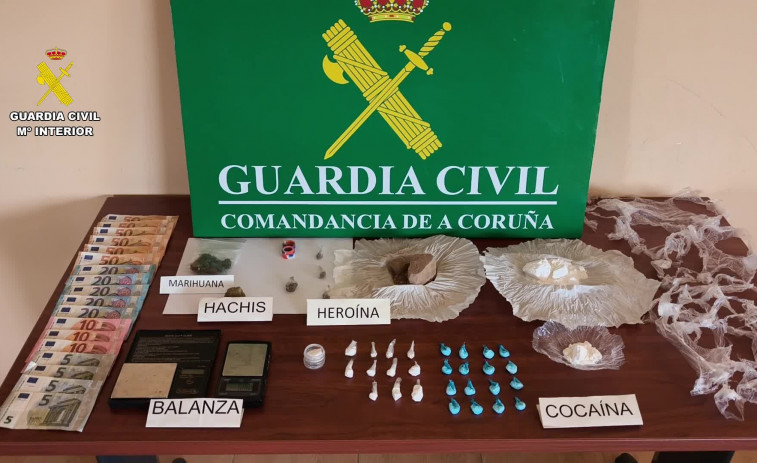 Detenidos cinco vecinos de Boiro acusados de tráfico de drogas y pertenencia a grupo criminal