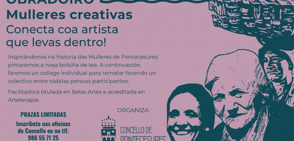 Visibilización de las mujeres de Pontecesures a través de un taller creativo