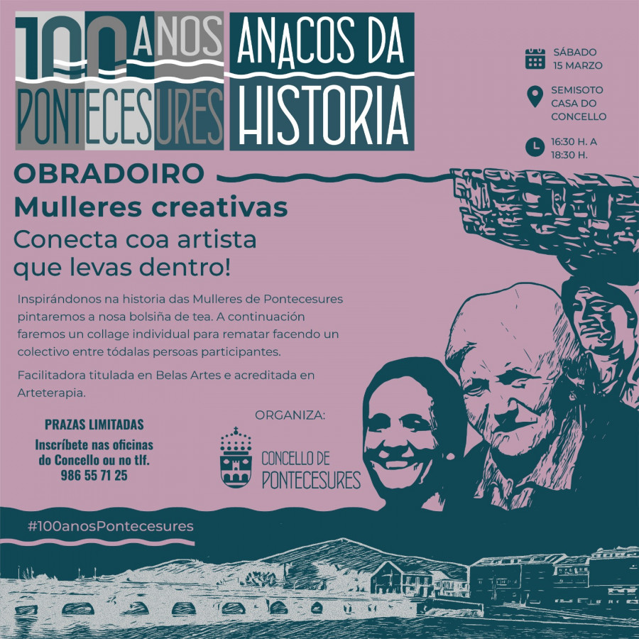 Visibilización de las mujeres de Pontecesures a través de un taller creativo