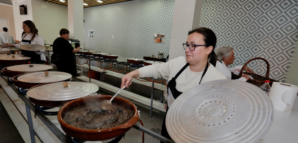 Pontecesures plantea degustar la lamprea en formato de tapeo según las próximas capturas
