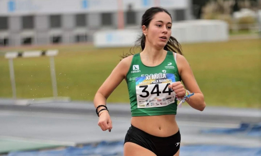 La cambadesa Celia Castro no pudo completar el nacional Sub 20 por lesión