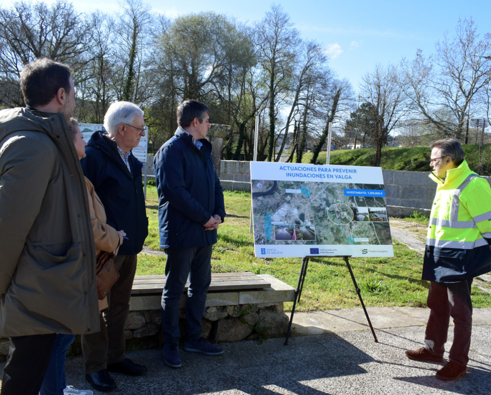Visita director Augas de Galicia Valga 2025