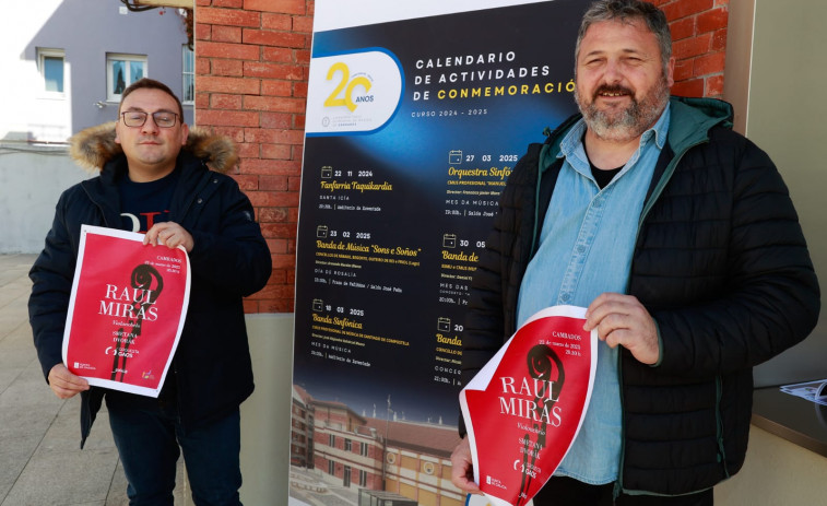 La Orquesta GAOS se suma a las actividades por el aniversario del Conservatorio de Cambados