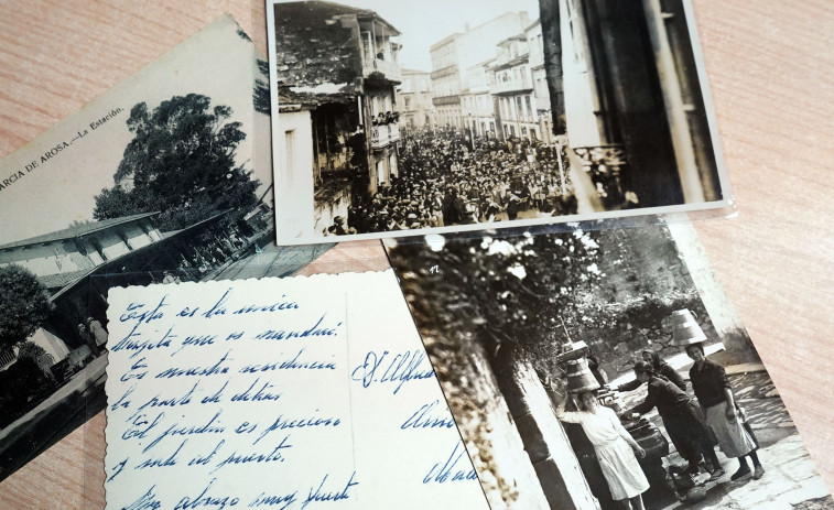 El Concello de Vilagarcía digitaliza más de 200 postales del siglo XX que pueden verse en Atopo