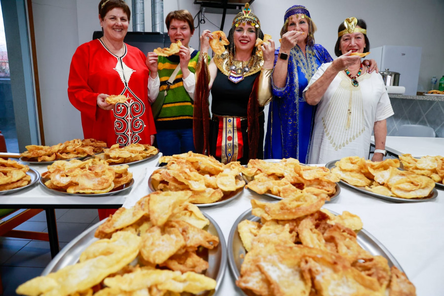La gastronomía y la música logran el éxito en la Festa  das Orellas de Fontecarmoa