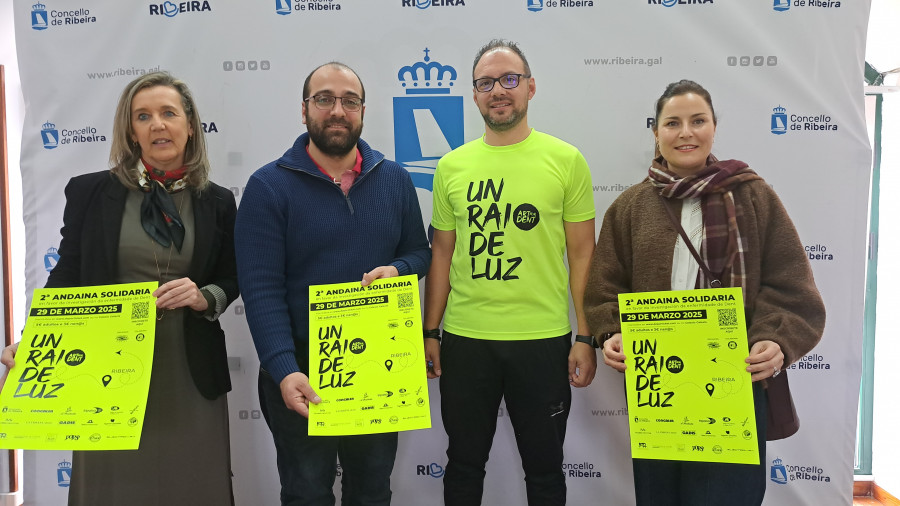 Ribeira y Rianxo invitan a caminar para concienciar sobre el Dent y el autismo