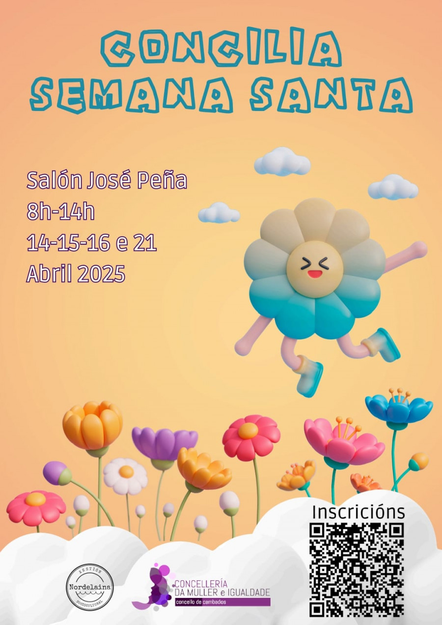 Cambados agota las ochenta plazas de su ludoteca “Concilia Semana Santa”