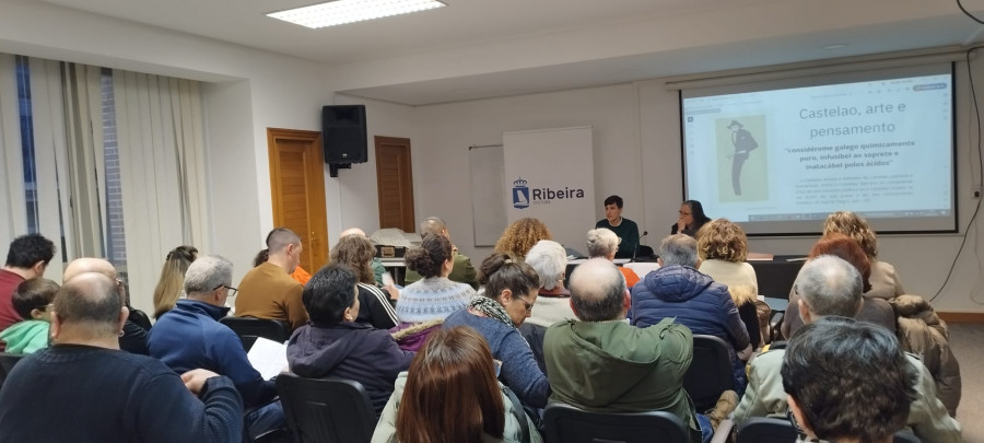 El BNG de Ribeira rinde homenaje a Castelao por su legado gallego