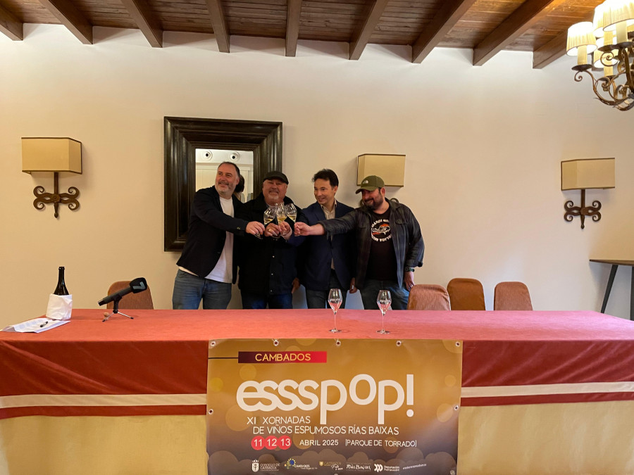 Cambados presenta las XI Xornadas de Viños Espumosos Rías Baixas con un cambio en su fecha