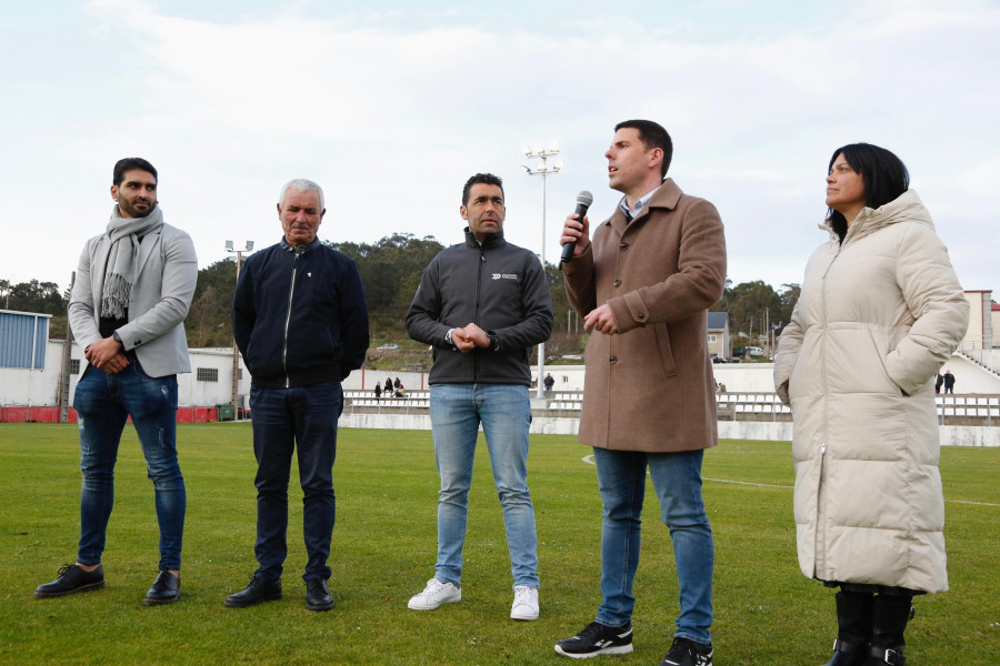 El Céltiga estrena la iluminación led del Salvador Otero en un partido ante el Portonovo
