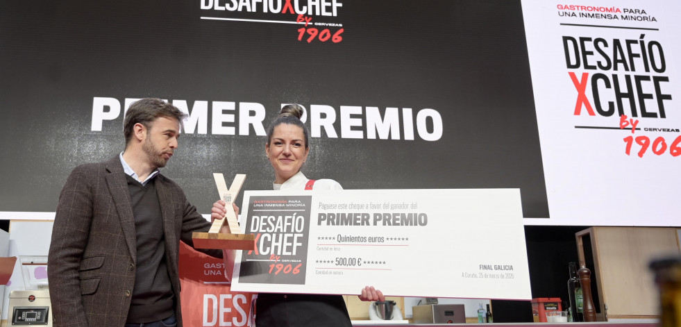 Fátima Olga Otero, del Paprica de Lugo, gana la gran final del Desafío XChef de Cervezas 1906