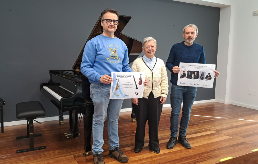 Ribeira incentiva la educación musical con talleres y seminarios