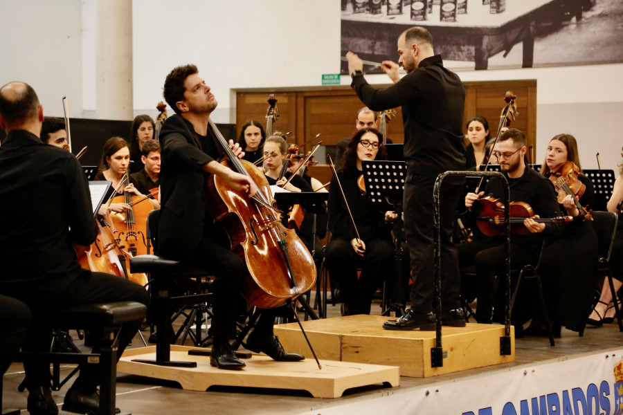 La orquesta del CMUS Manuel Quiroga se suma al aniversario del Conservatorio de Cambados
