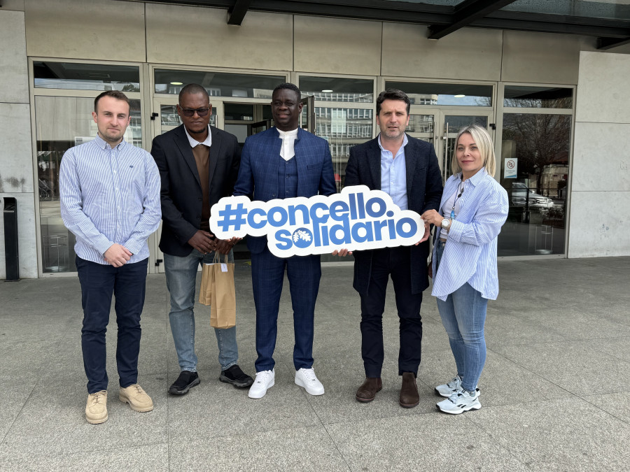 Una delegación caboverdiana de Tarrafal se interesa por la industria del mar de Boiro