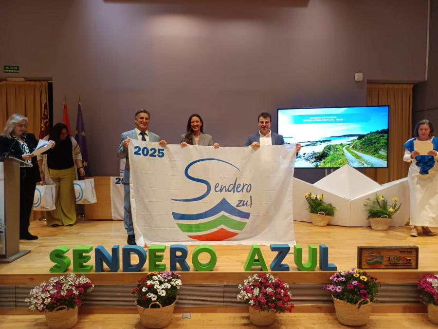 Sanxenxo encabeza la clasificación de Senderos Azules con ocho galardones y Meaño logra uno
