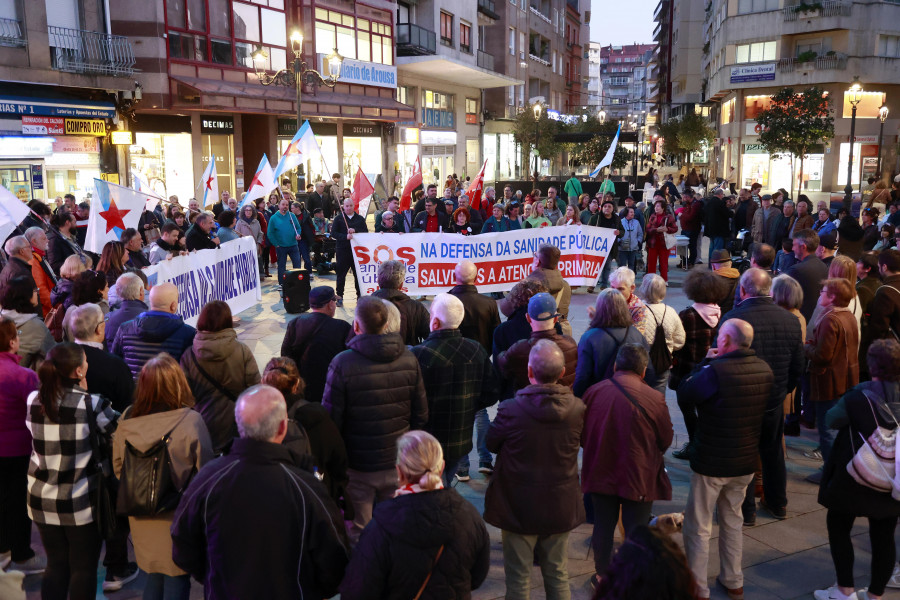 Vilagarcía reclama medidas contra la situación “perversa” de la sanidad: “É nosa, que non a rouben”