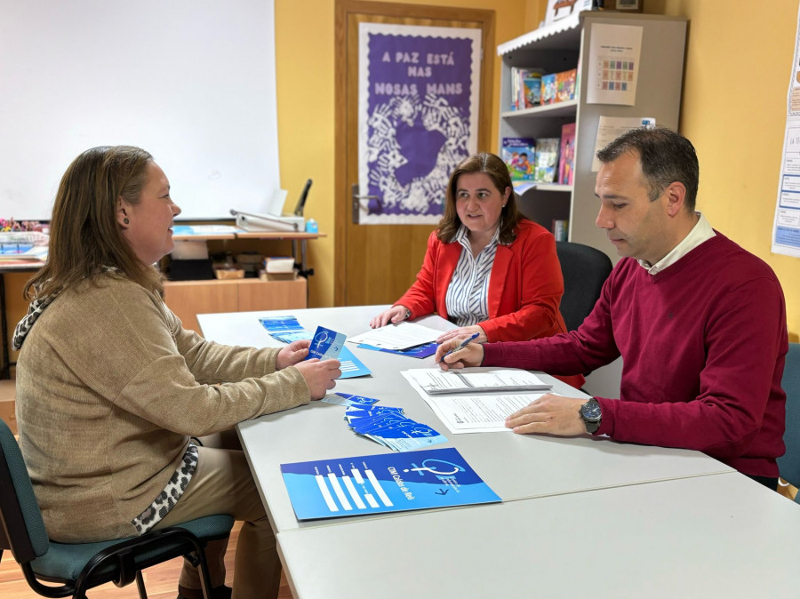 Caldas renueva el convenio que permite la actividad del Centro de Información á Muller