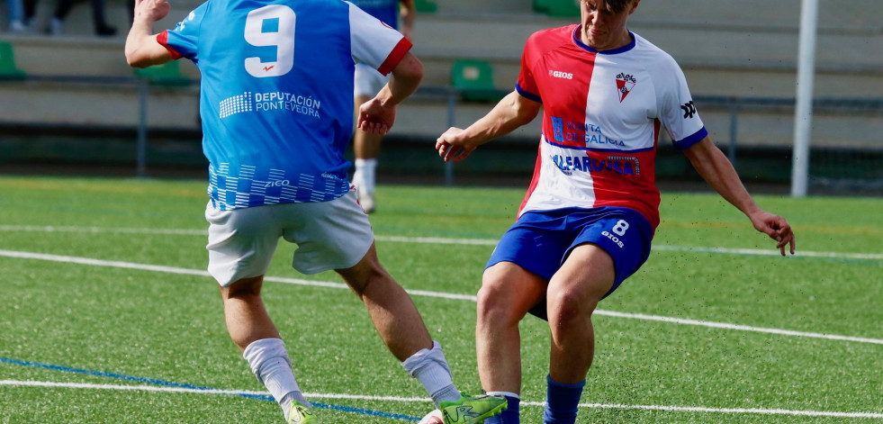 El Arosa Juvenil paga caro sus imprecisiones y tropieza ante el Montañeros