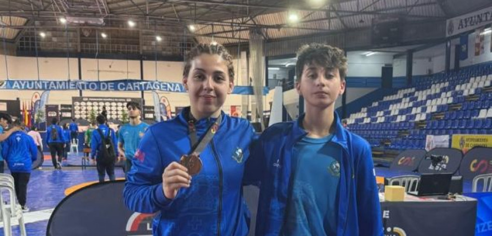 Ana Ferro, del Club Senín, logra el bronce en Cartagena
