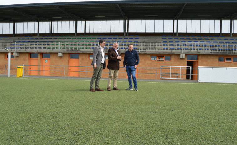 Sanxenxo licita el mantenimiento de los campos de fútbol de Noalla y Baltar